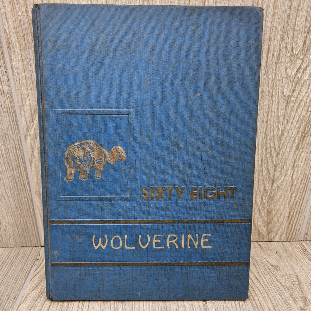 1968 Holdenville High School Yearbook Wolverine Oklahoma Volume XXII Vintage